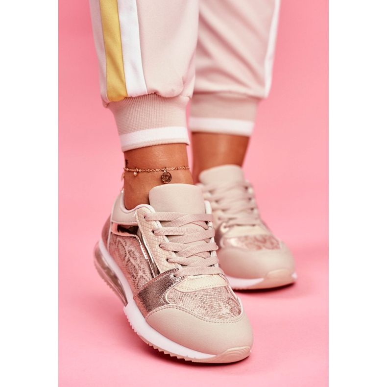 SEA Damen Sportschuhe Sneaker Beige Helly 1