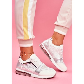 SEA Damen Sportschuhe Sneakers Weiß Helly 2