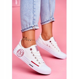 Damen Sneaker Cross Jeans Weiß FF2R4072C 1