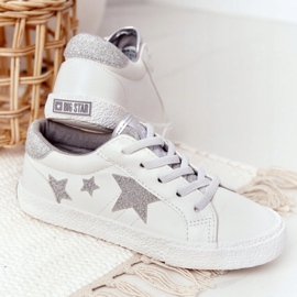 Kinder Sneakers Kinder Big Star Slip-on Weiß FF374034 5