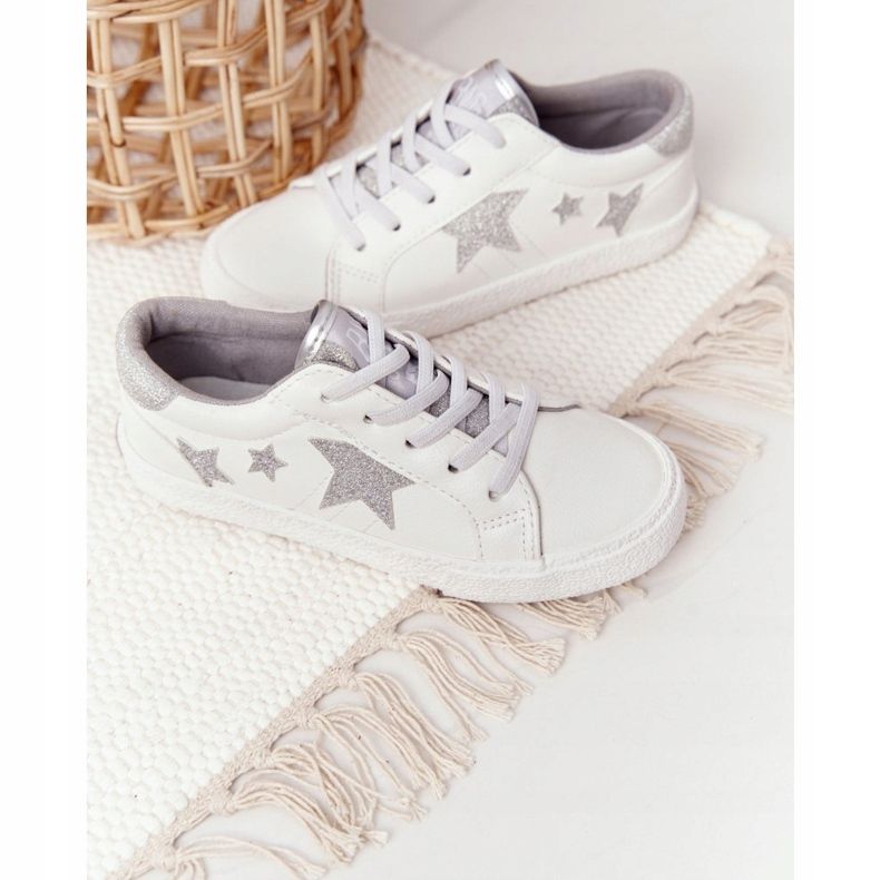 Kinder Sneakers Kinder Big Star Slip-on Weiß FF374034 1