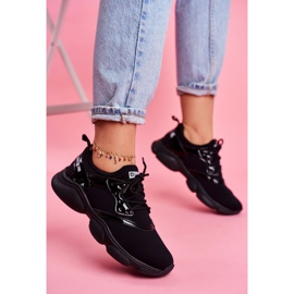 Damen Sportschuhe Sneakers Big Star Schwarz FF274932 1