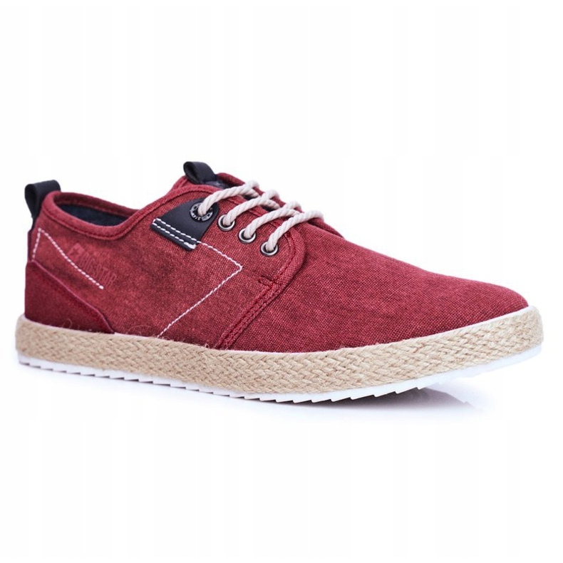 Herren Sneaker Big Star Espadrilles Rot FF174151 1