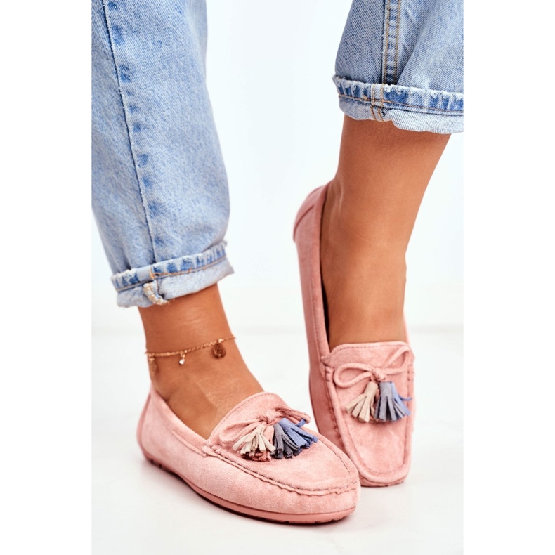 EVE Damen Slipper Wildleder 20PB35-2003 Pink Donna Mia rosa 1