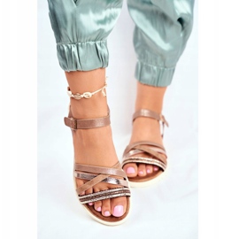 EVE Damen Sandalen Flat Brown Replay braun 2