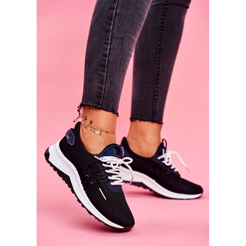 BUGO Damen Sportschuhe Sneakers Schwarz Pamela 1