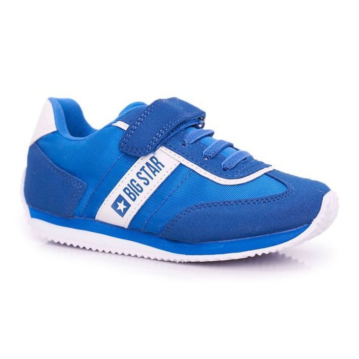 Sport Kinderschuhe Big Star mit Klettverschluss Blau FF374133 1