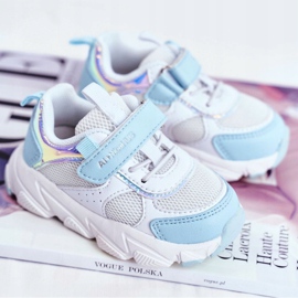 Sportschuhe Kinder Blau ABCKIDS B011104349 weiß 1