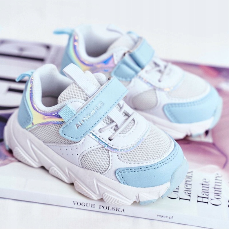 Sportschuhe Kinder Blau ABCKIDS B011104349 weiß 1