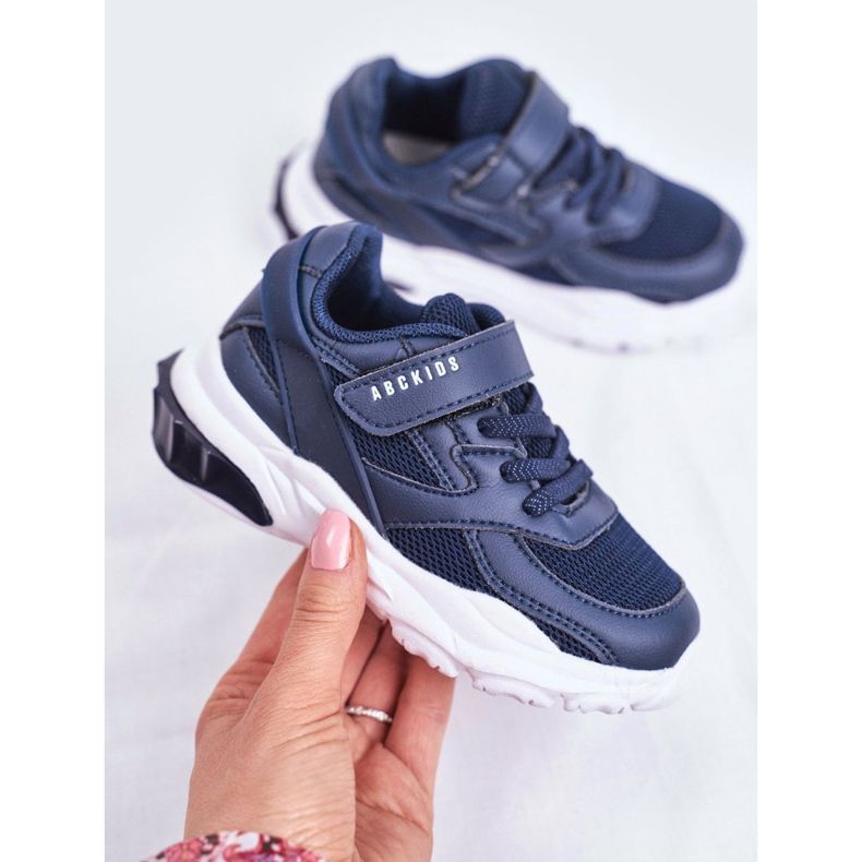 Sportschuhe Kinder Navy Blau Abckids B933204077 marineblau 2