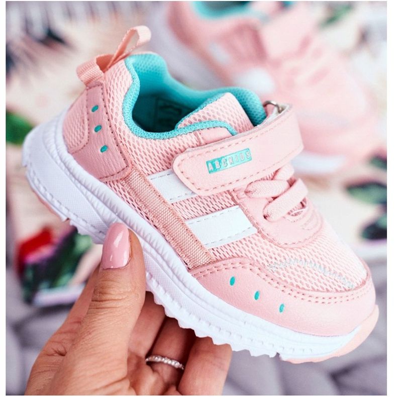 Rosa Kinder Sportschuhe ABCKIDS B933104083 2