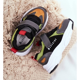 ABCKIDS Schwarze Kindersportschuhe Abciss B932104063 2