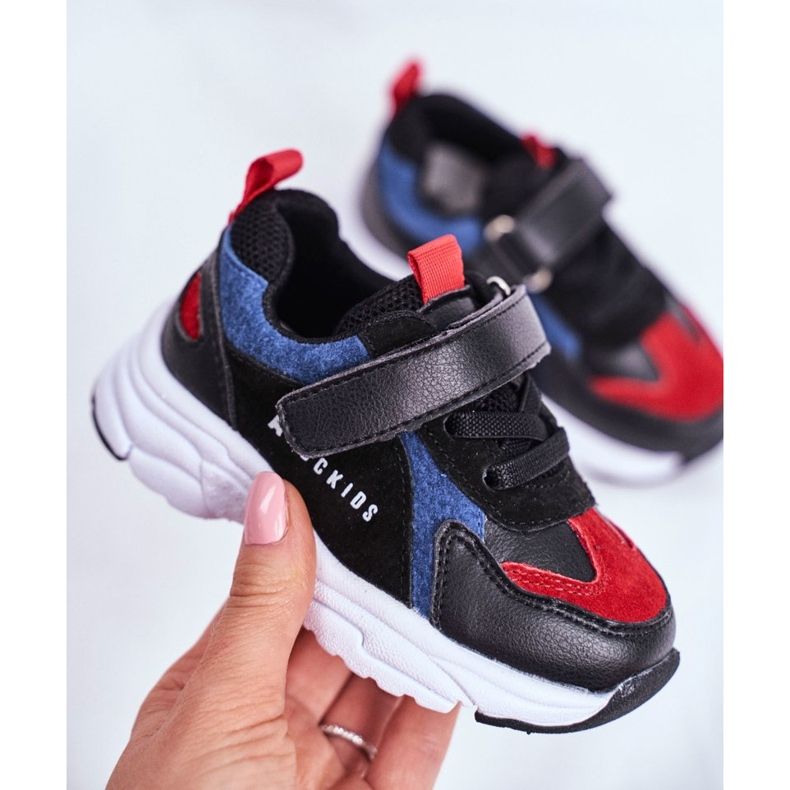 ABCKIDS Schwarz -Marine -Blue -Kinder -Sportschuhe ABCIDS B932104063 2