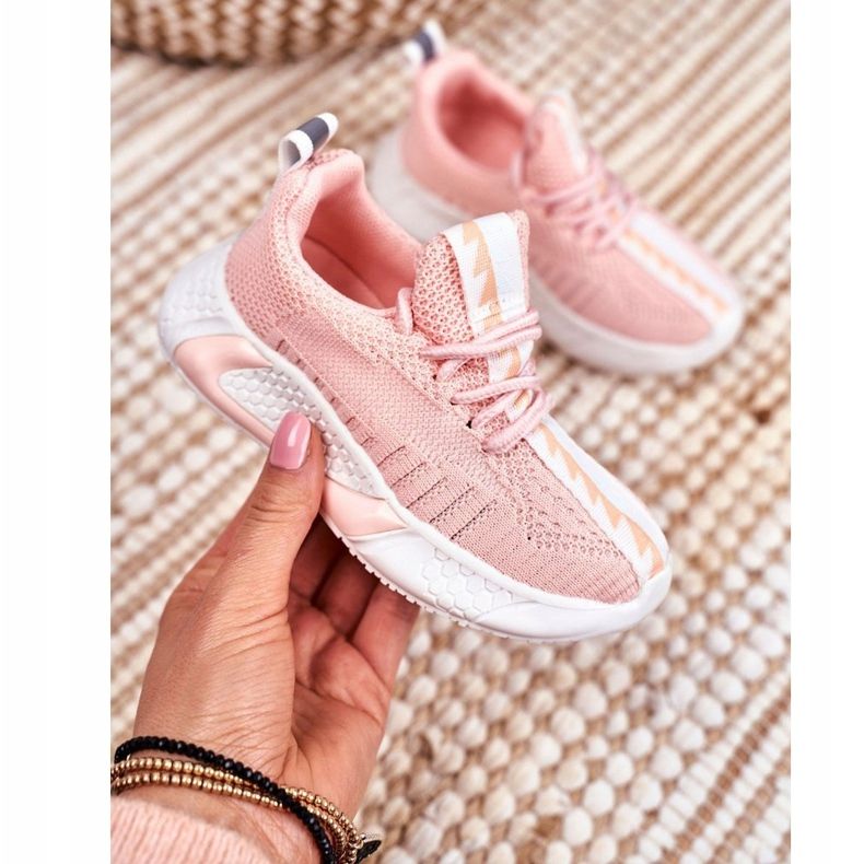 FRROCK Sport Kinderschuhe Pink Stitch rosa 1