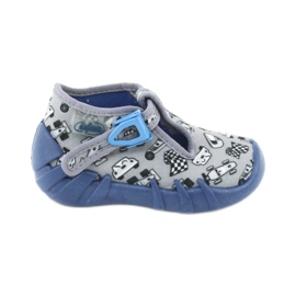 Befado Kinderschuhe 110P312 blau grau 1