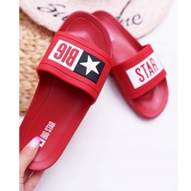 Damen Hausschuhe Big Star Rot DD274A267 1