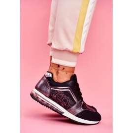 SEA Damen Sportschuhe Sneakers Schwarz Helly 2