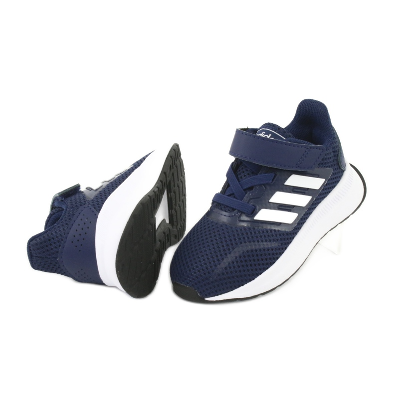 Adidas Runfalcon I Jr EG6153 Schuhe weiß marineblau 4