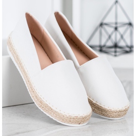 Small Swan Textil-Espadrilles weiß 1
