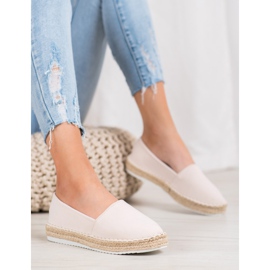 Small Swan Textil-Espadrilles braun 1