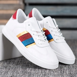 Small Swan Modische Sportschuhe weiß 2