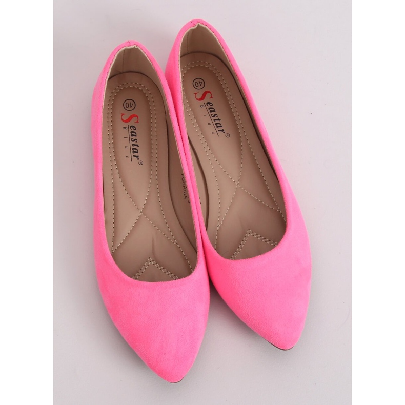 Damen Ballerinas in Fuchsia CD57P Fuchsia rosa 1