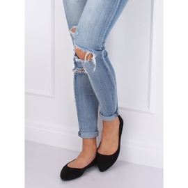 Ballerinas mit Mandelzehen schwarz CD52P Black 2