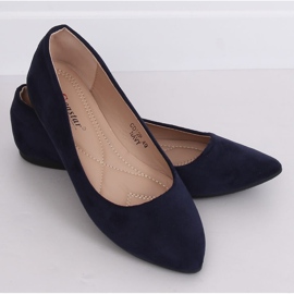 Ballerinas mit Mandelzehen marineblau CD52P Navy 2