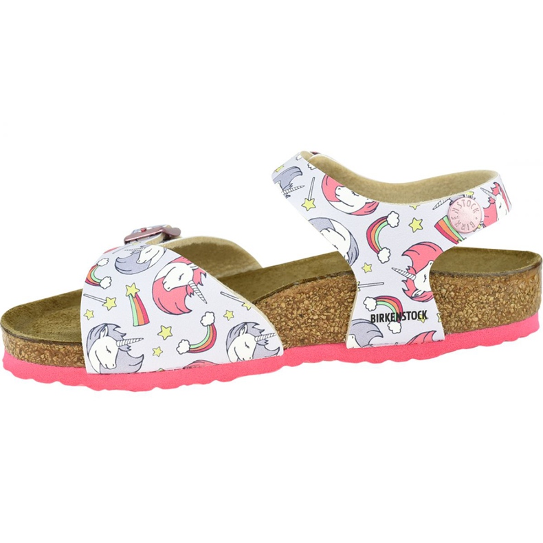 Birkenstock Rio Plain Bfdd Kinder 1015620 Sandalen rosa 1