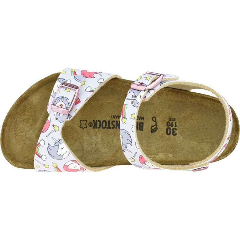 Birkenstock Rio Plain Bfdd Kinder 1015620 Sandalen rosa 2