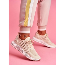 Damen Sportschuhe Hellbeige Mersea 1