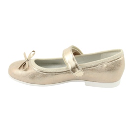 Goldene Ballerinas mit Schleife American Club GC03 / 20 2