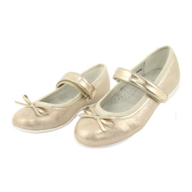 Goldene Ballerinas mit Schleife American Club GC03 / 20 3