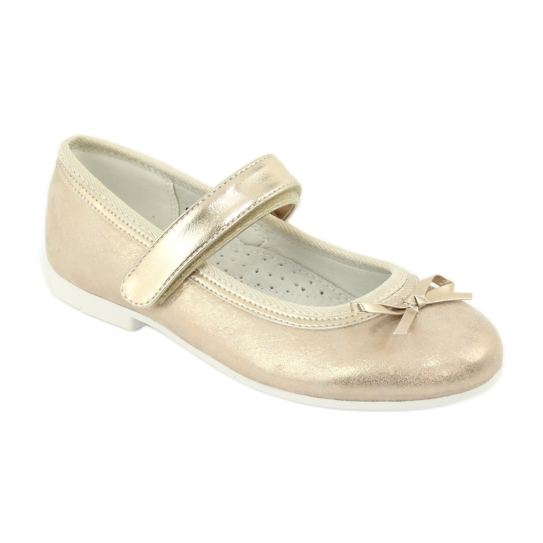 Goldene Ballerinas mit Schleife American Club GC03 / 20 1