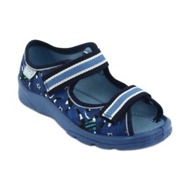 Befado Kinderschuhe 969X141 marineblau blau 1