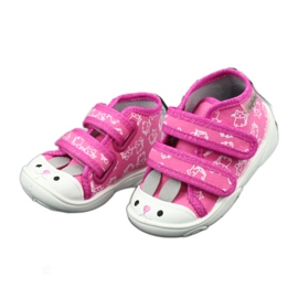 Befado orange Kinderschuhe 212P066 weiß rosa grau 3