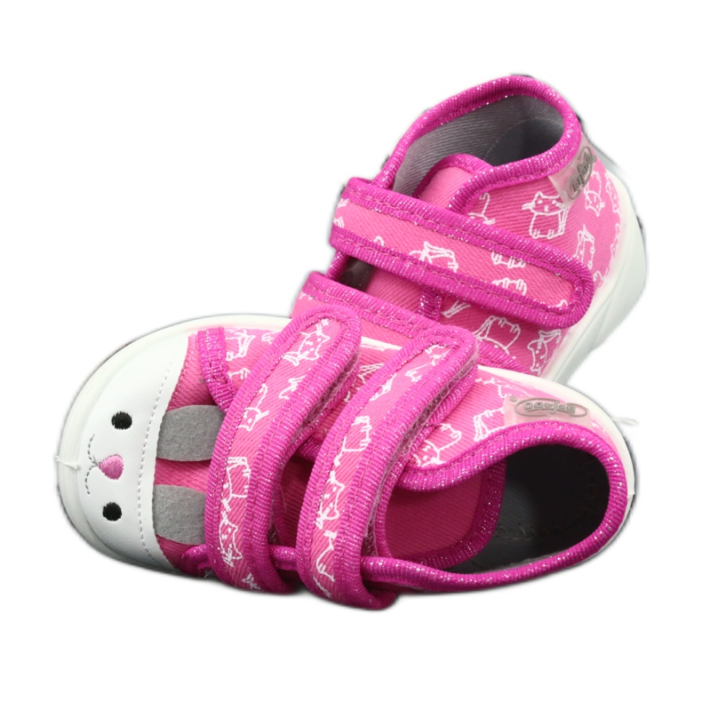 Befado orange Kinderschuhe 212P066 weiß rosa grau 5