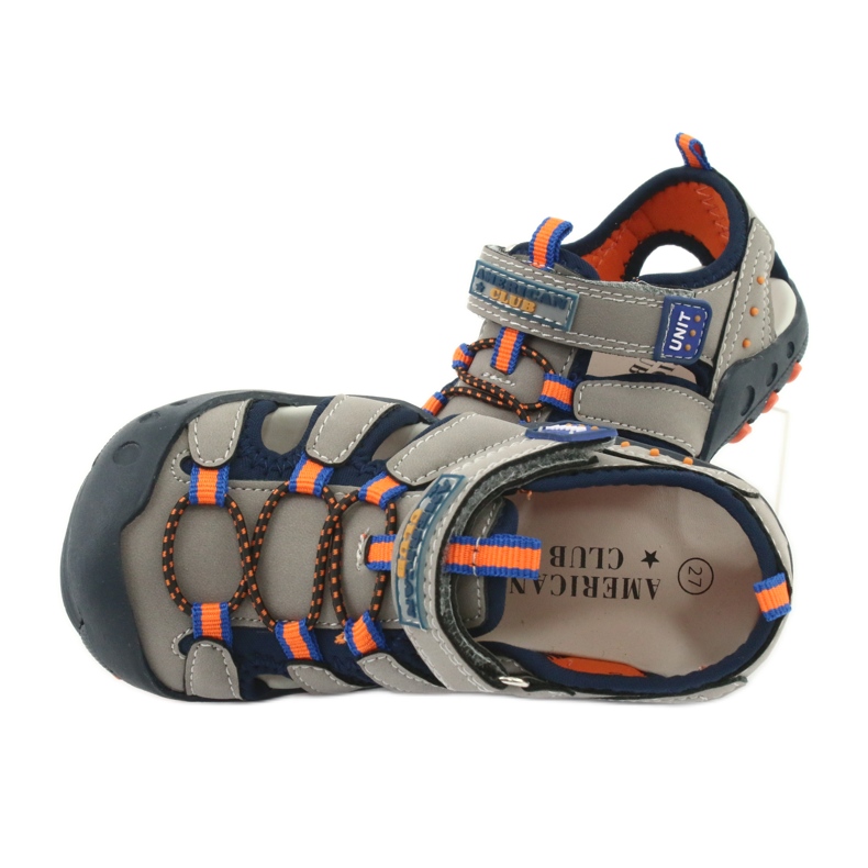 American Club DR04 / 20 Jungen Sandalen orange 5