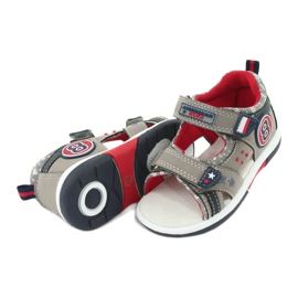 American Club Sandalen Jungen grau 3