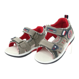 American Club Sandalen Jungen grau 1
