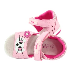American Club Amerikaner DR22/20 Sandals Girls 'Pink Kitty rosa 4