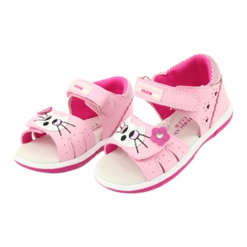 American Club Amerikaner DR22/20 Sandals Girls 'Pink Kitty rosa 1
