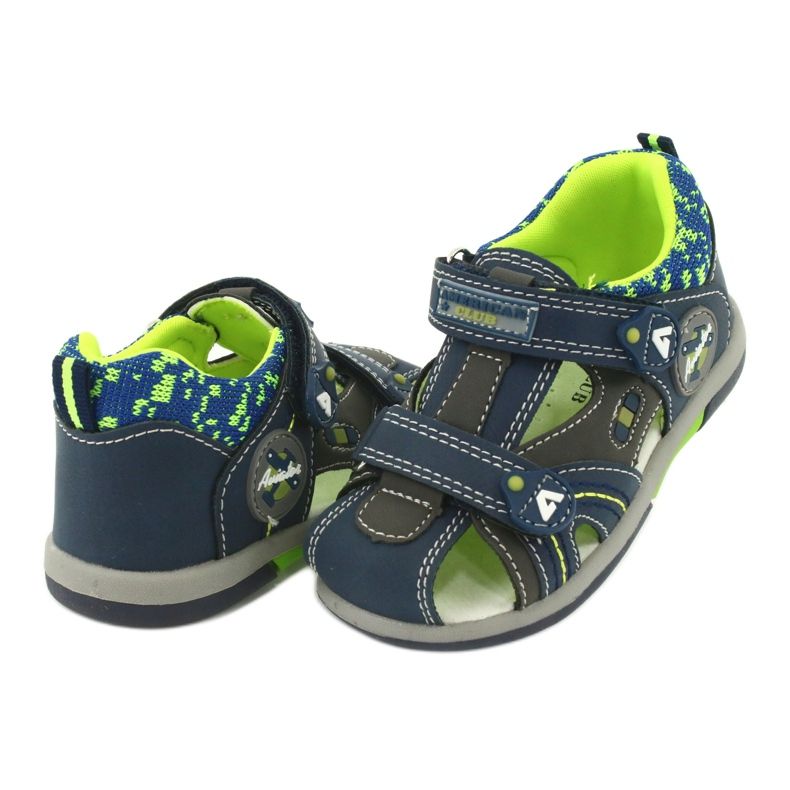 American Club Sandalen Jungen blau 2