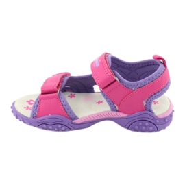 American Club HL17 / 19 Mädchensandalen violett 1