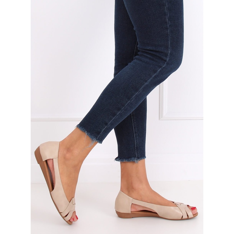 Ballerinas Schnitt beige CC221P Beige 1