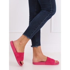 Schlichte Fuchsia Hausschuhe CK98 Fuchsia rosa 1
