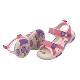 American Club American HL17/19 Pink-Purpur-Mädchen Sandalen Sandalen rosa 3