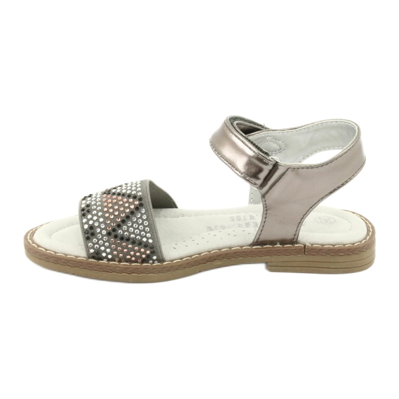 American Club Sandalen Mädchen silber- 2