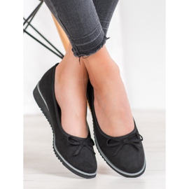 Goodin Ballerina mit Schleife schwarz 1