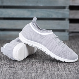 Bella Paris Sportschuhe zum Hineinschlüpfen grau 1